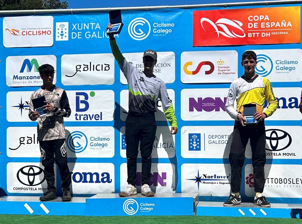 Lee más sobre el artículo Héctor Quinteiro, 1º junior en la Copa de España DHI – Trofeo Federación Manzaneda Bike Park