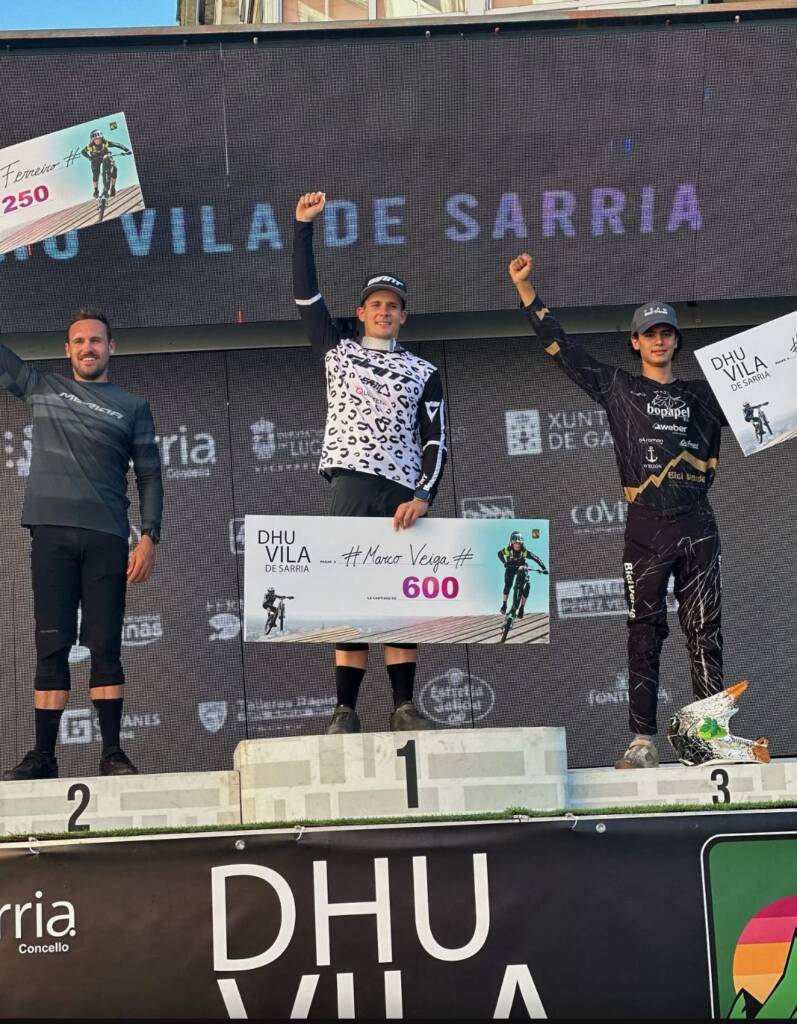 Lee más sobre el artículo Héctor Quinteiro, 3º absoluto y 1º sub23 en el DHU Villa de Sarria
