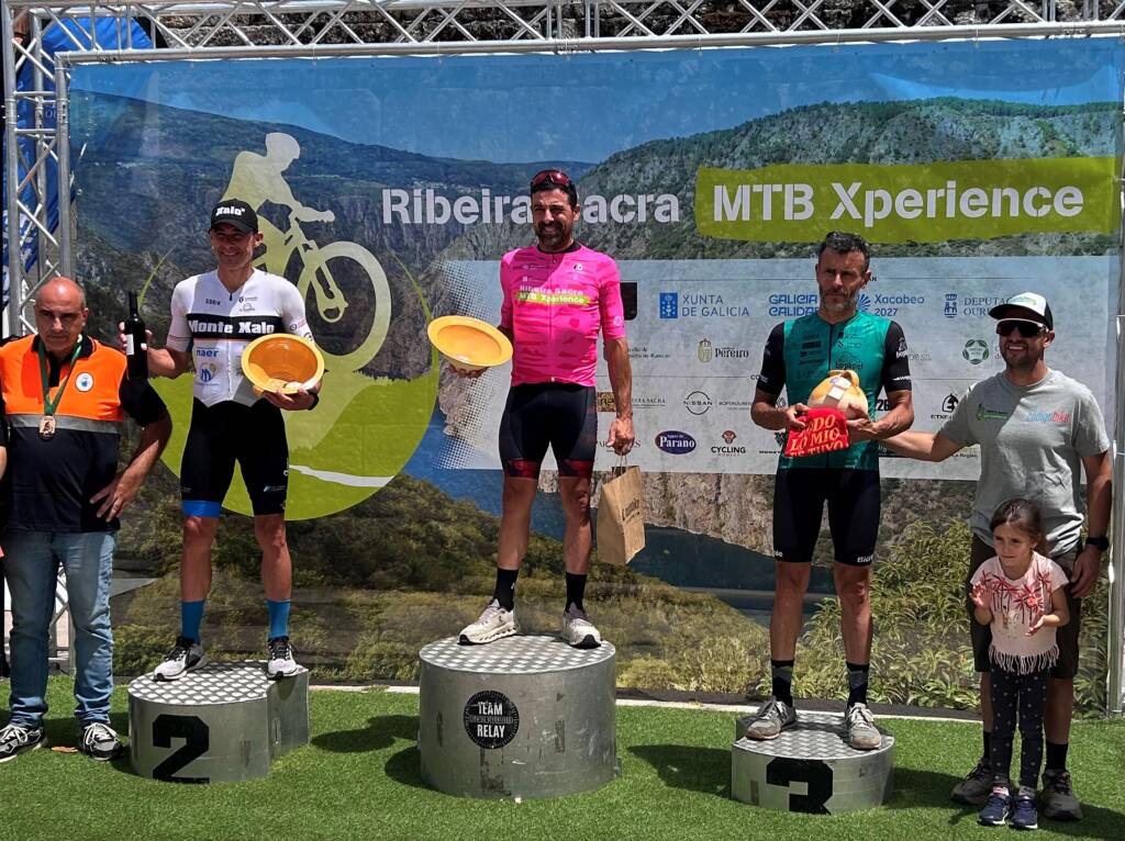 Lee más sobre el artículo Yago Fernández, 3º máster 50 en la general de la Ribeira Sacra MTB Xperience